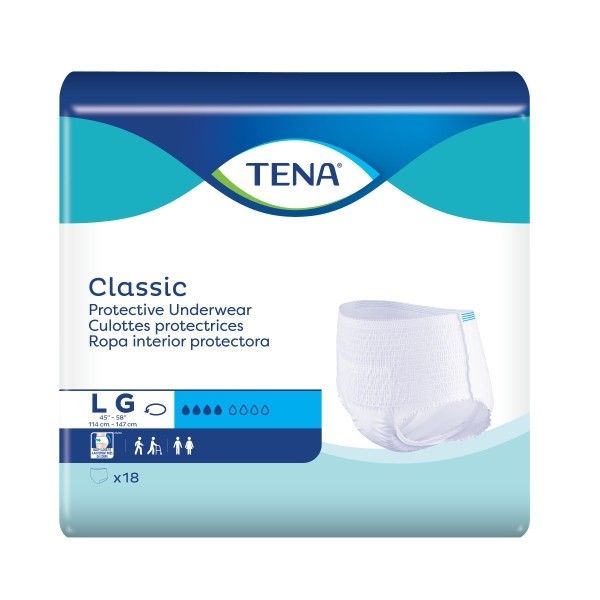 Sous-vêtement de protection TENA® Classic (G) 72 unités/caisse