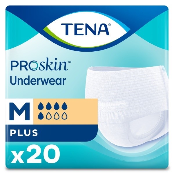 Sous-vêtement de protection TENA® absorption Plus (M)  80 unités/caisse