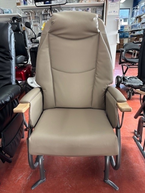 Fauteuil metal Thera-Glide Classic 20 SILVERTEX TAUPE