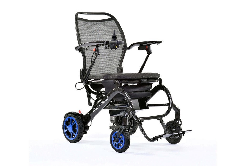 FAUTEUIL ROULANT PLIANT ELECTRIQUE AVEC BATTERIE LITHIUM