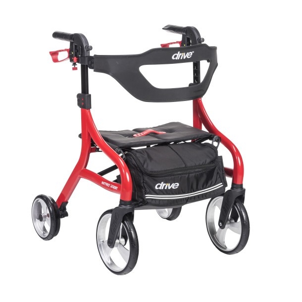 NITRO SPRINT ROLLATOR ROUGE